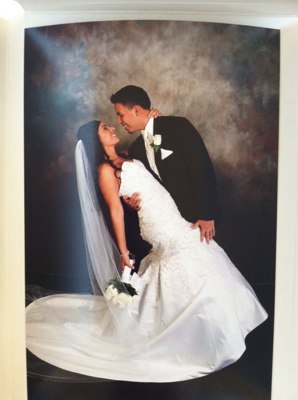 Wedding Day! We Did It! :  wedding vegas mgm wedding day mori lee mori lee 2512 Photo1