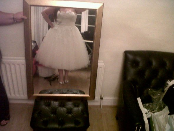 Plus size? Show us your dress! :  wedding plus size 1 dress fashion real brides curves IMG 055
