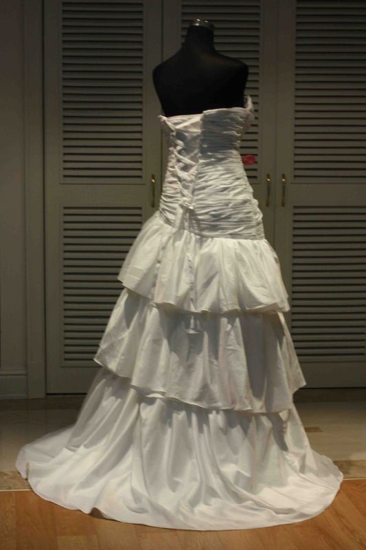 Jeff Liu April Bridal wedding dress order :  wedding china dress custom wedding dress online wedding dress jeff liu april bridal Revised Back