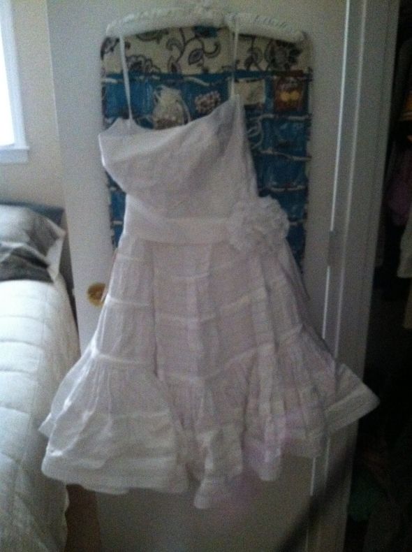 My reception dress is here!!! :  wedding dress reception Recdress2