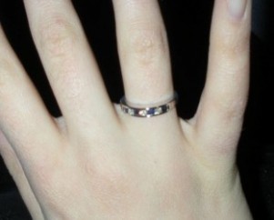 Promise Ring Bling (pic heavy) :  wedding promise ring Promise Ring Small