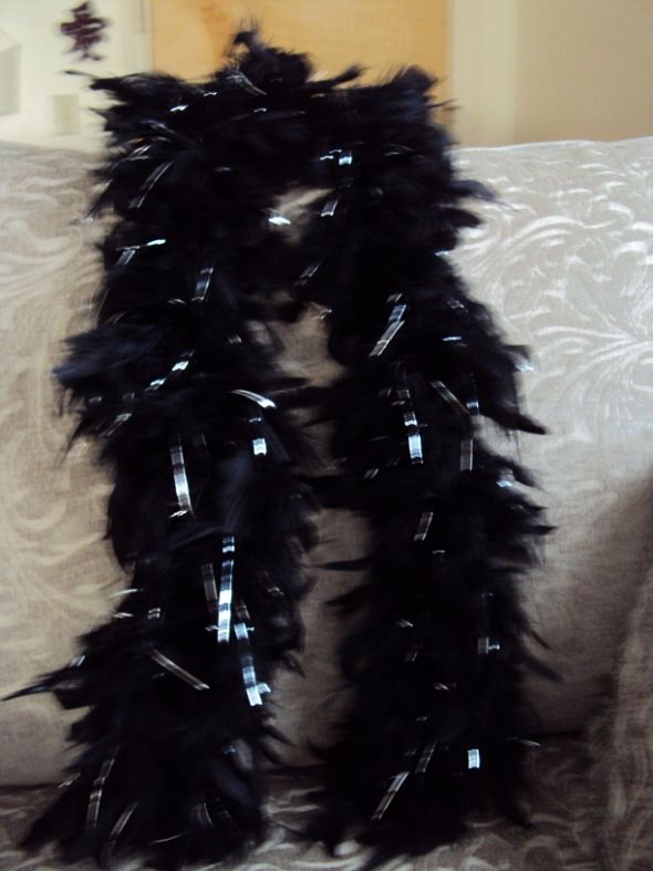 Black Feather Boa Bachelorette Party Must Haves CHEAP wedding 