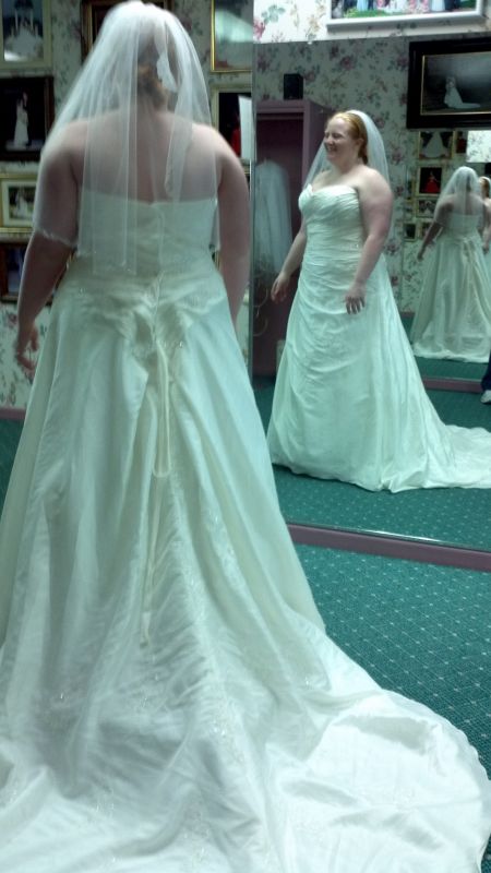 My wedding dress wedding wedding dress corset back green purple ivory 