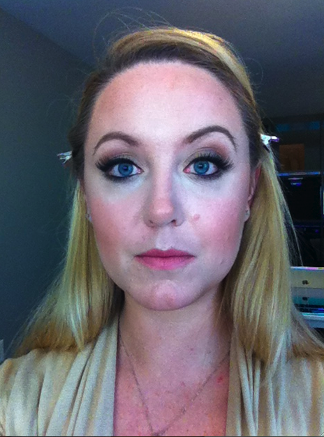 Advise needed after Makeup and Hair Trial (PICS INCLUDED) :  wedding trial hair makeup Picture 1