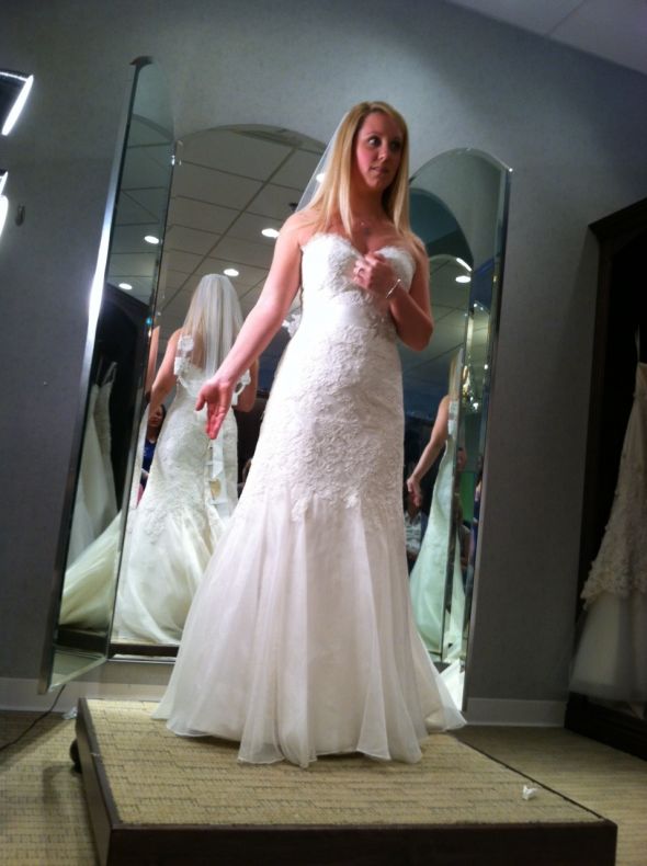 Did i make the right decision?!?!?! Opinions ladies PLEASE :  wedding poll dress pick Photo2