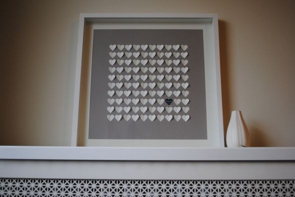 Puzzle or Fingerprint Tree Guestbook :  wedding guestbook puzzle tree fingerprints paper Il Fullxfull.277967709