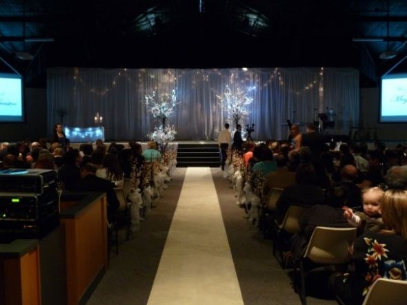Please help me! Decorations for this modern church? I'm stuck! :  wedding church decorations diy 10231 171594841678 783011678 3707525 5824585 N