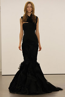 Black dress? : wedding wedding dress black wedding dress vera wang Vera1