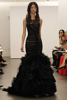 Black dress? : wedding wedding dress black wedding dress vera wang Vera3
