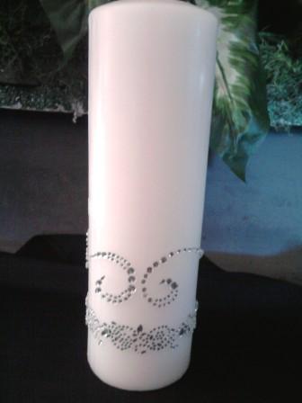 Unity Candle pew bows flower girl basket wedding pew bows chair sashes 