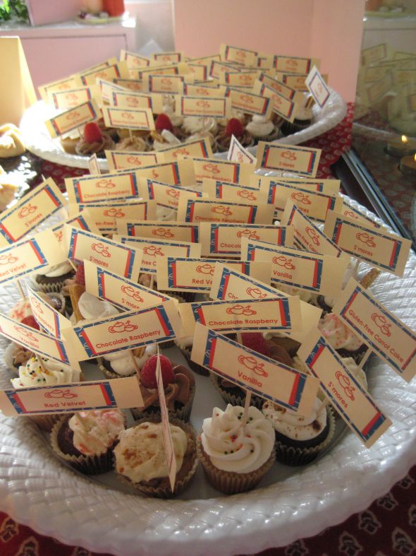 Tea party bridal shower need favor ideas wedding Mini Cupcakes At 