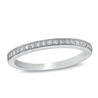 Help with wedding band! :  wedding rings halo ring wedding band Band3