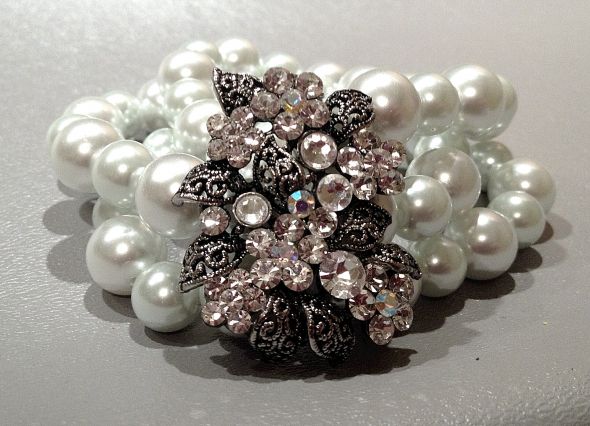 DIY Bridal Bracelet