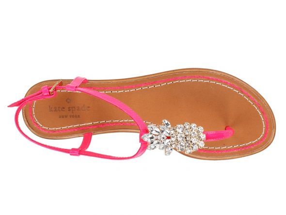 Tacky? Or cute? : wedding shoes flats sandals hula too kate spade KS Hula Too