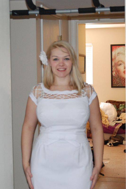 Help me pick an elopement dress -Pic HEAVY :  wedding elopement courthouse wedding dress vintage Alikadressclose