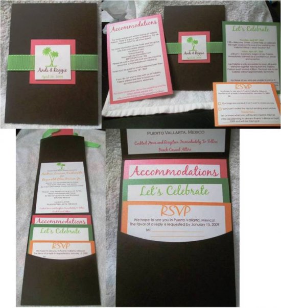 Which pocketfold? :  wedding invitations pocketfolds Andi20brown