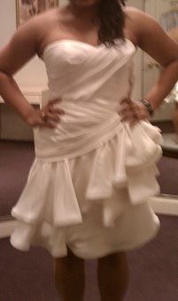 Is Maggie Sottero Isadora Ann too formal for rehearsal dinner?? :  wedding Sunni