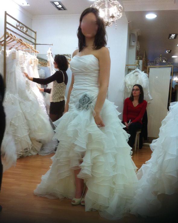[Poll] Which shoes go with my dress? Please help! :  wedding shoes dress fashion IMG 0291 2