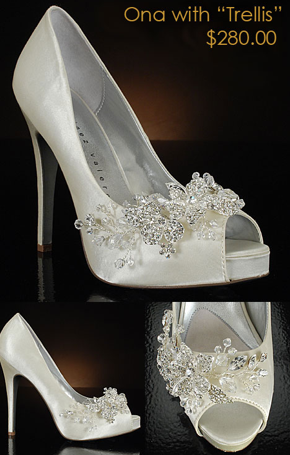 [Poll] Which shoes go with my dress? Please help! :  wedding shoes dress fashion Screen Shot 2012 01 25 At 12.26.29 AM