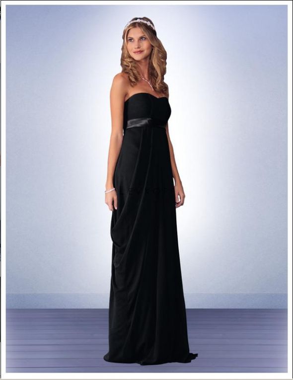 Bill Levkoff Bridesmaid Dress Style 520 - Black - Size 4 - For Sale : wedding bill levkoff bridesmaid dress black size 4 bridesmaids dress Bm Dress