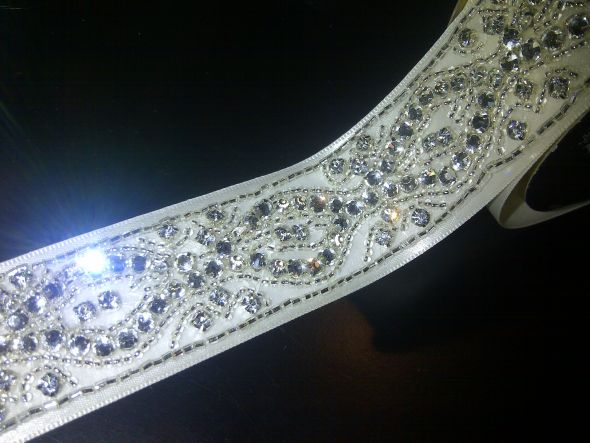  DIY Bridal Sashes and Belts wedding diy sash belt accessories IMG 
