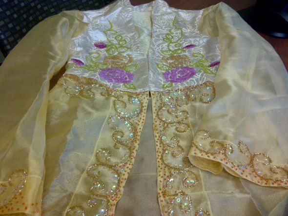 purchasing ao dai online : wedding ao dai aodaiminhhucom minh thu Jacket Top