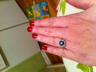 Post your Blue Sapphire rings :  wedding sapphire blue Photo7