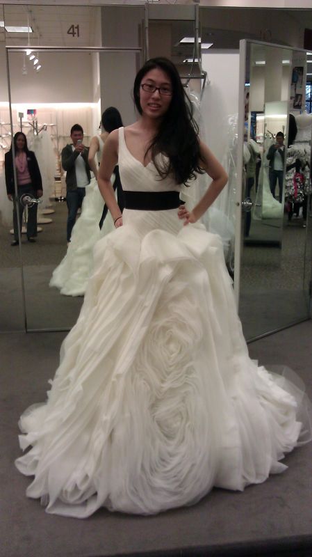 White by Vera Wang alterations??? :  wedding white by verawang wedding dress alterations IMAG0261