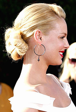 Which hairstyle is best with my dress? : wedding hair Katherine