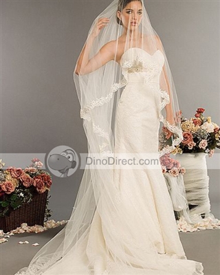 Buyers Remorse Bees Please Help!!!! :  wedding dress veil Bridal Wedding Veils Chapel Length Yarn 2776464 Yfbig
