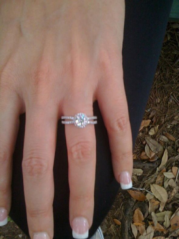 I love my surprise ring!