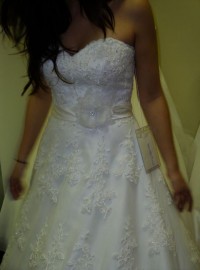 Searching for an all over lace wedding dress for less than $1,000. :  wedding gowns lace under 1000 DSC02250