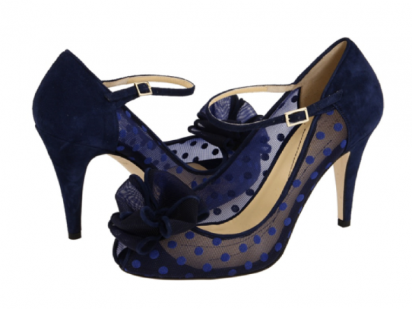 kate spade didi navy blue pumps