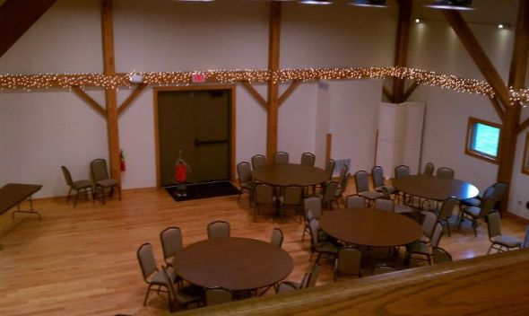 Linen Colors Help! :  wedding wedding rustic barn linens purple gray black reception ceremony decor theme michigan 378733 2551759403424 1537066615 32640415 1998817028 N