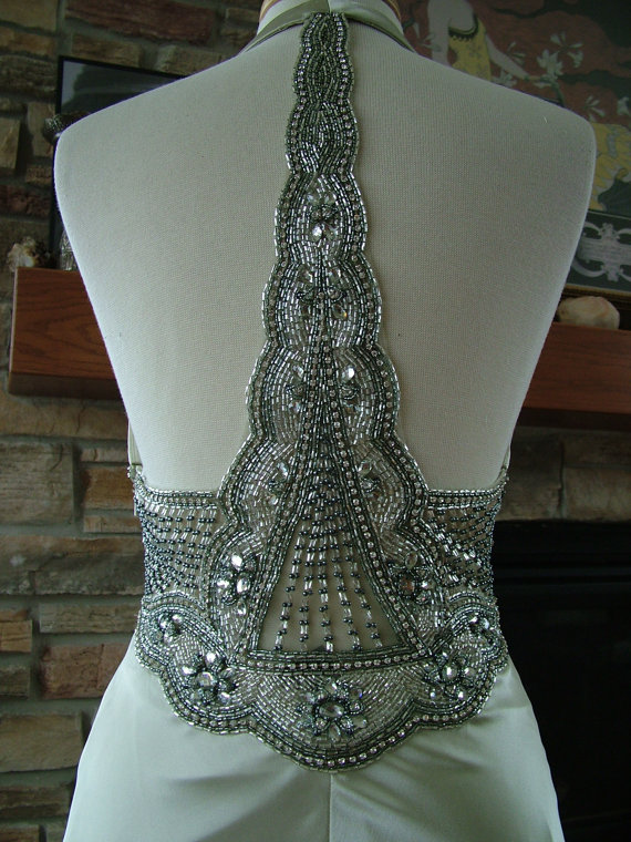 I found my dress but not engaged. Ugh... : wedding dress waiting bought dress beading Dress Back