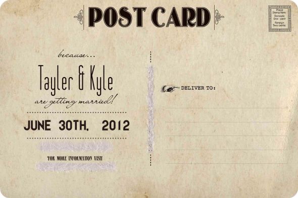 Save the Date postcard question :  wedding save the dates 1 postcard Save The Dates 2 Blocked