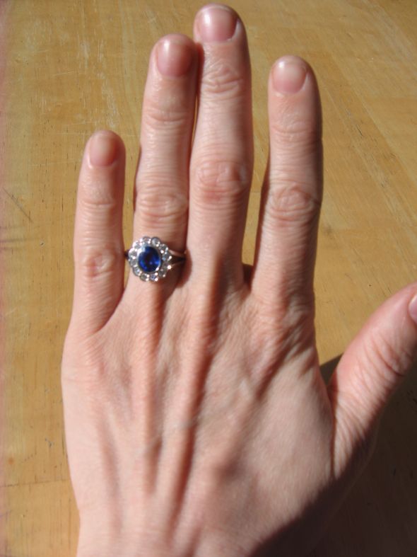 Newly engaged, introducing myself.... plus ring pics! :) :  wedding newly engaged 1 ceylon sapphire north shore massachusetts vintage IMG 6702