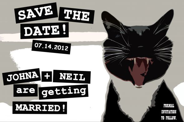 My DIY Save the Dates :)