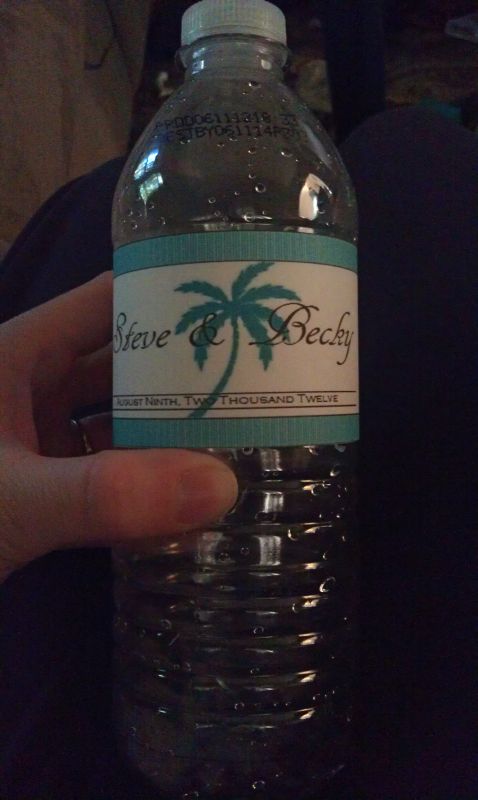 diy water bottle labels