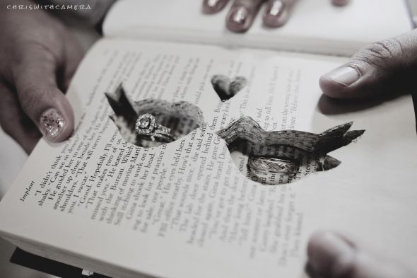 DIY Tutorial Ring Book . Pic Heavy
