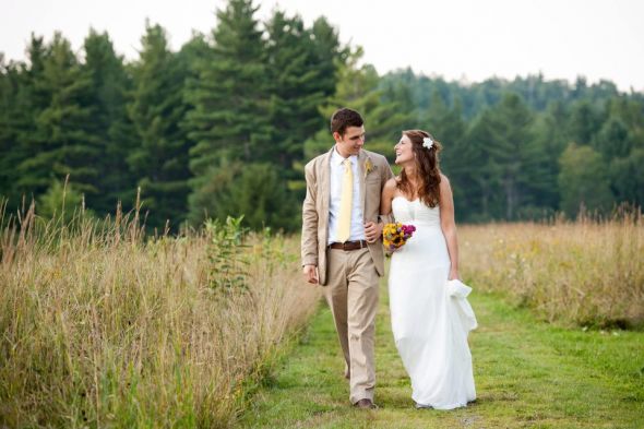 Rustic DIY Wedding 8.18.11 (Pics) :  wedding rustic diy nature mason jars burlap forest simple casual lodge adirondack upstate new york 295895 10100230065967908 15721763 46914169 1552881757 N