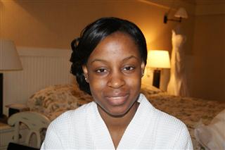 African American Makeup Artist in Philly :  wedding Before 6 Mobile