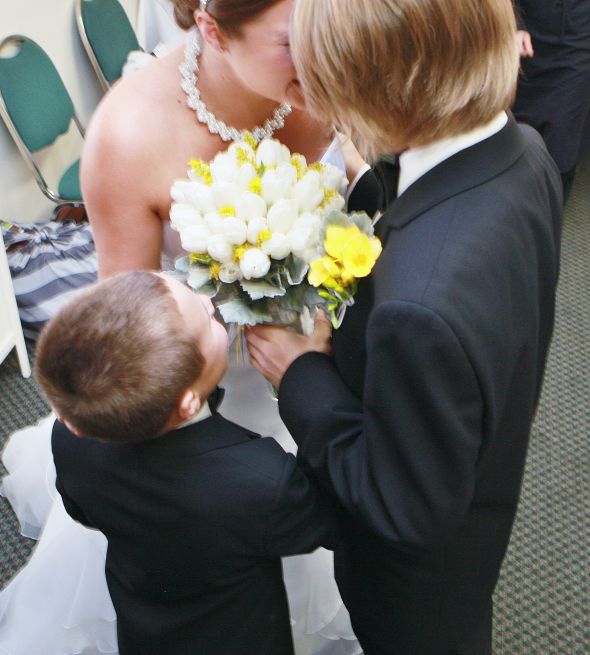 The tears began when I saw my nephews