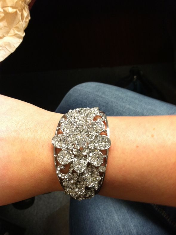 Cuff Bracelet from White Aisle :  wedding Bracelet1