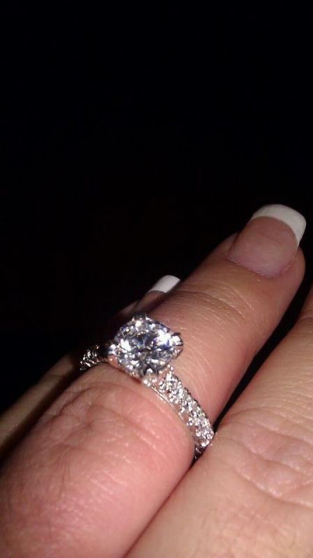 Let the Ring Porn begins... :  wedding 391789 10150407881974672 550764671 8205782 1438960200 N