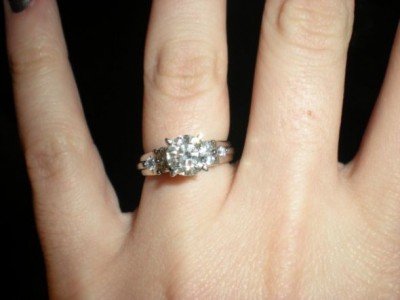 Engaged!!! (pic heavy) :-) : wedding Ring1