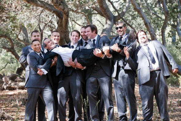 Father of the Bride and Groomsmen in