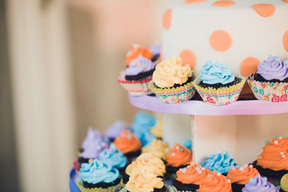 Colorful Fun Cupcakes!