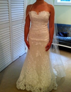 show us your designer/couture gowns! : wedding SCC Front Of Wedding Dress Small