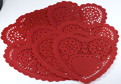 VALENTINES WEDDING! Romance is in the air. (pic heavy) :  wedding valentines wedding romance romantic classic valentine roses pink PA1294 Red Lace Paper Hearts3